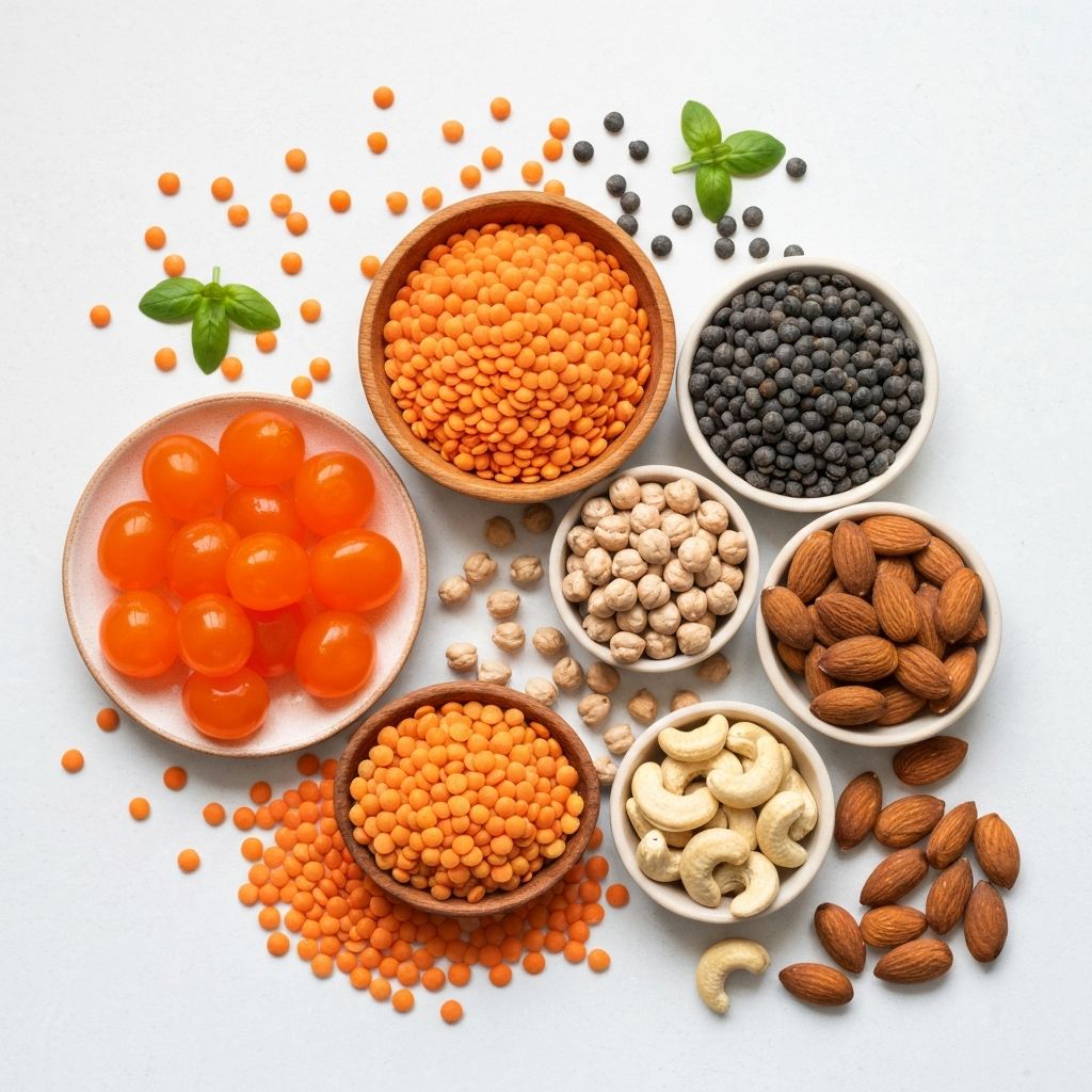 Proteiinin lähteet - kala, liha, pähkinät